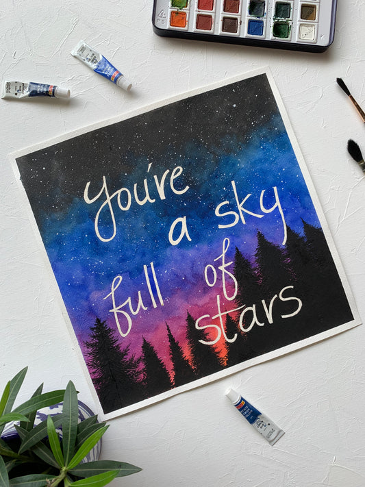 You're a Sky Full of Starts Poster